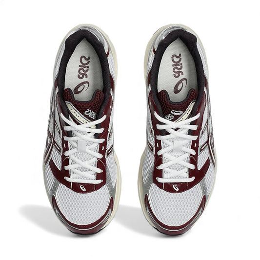ASICS Gel-1130 'WHITE BURGUNDY/ GREY'