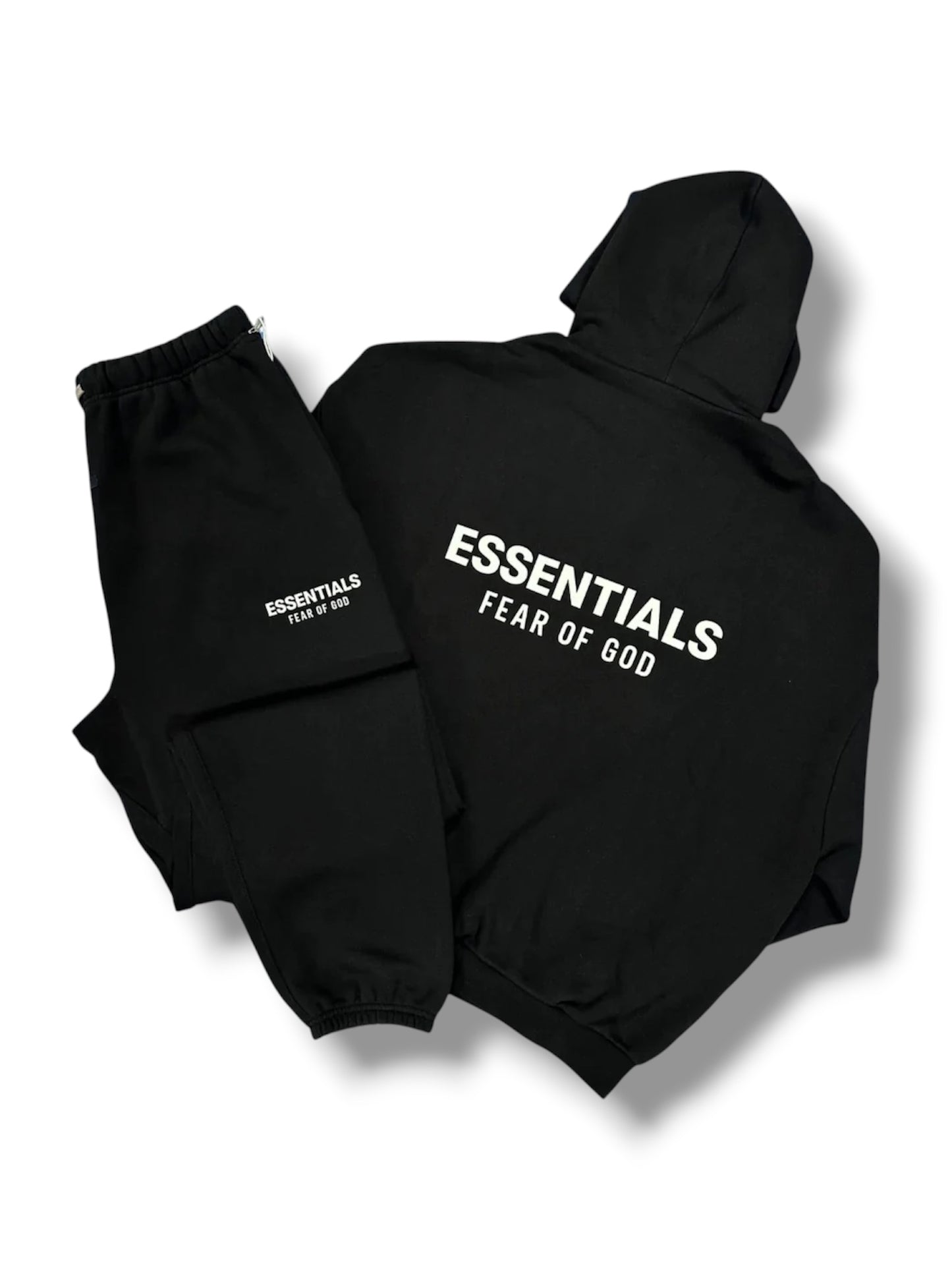 FEAR OF GOD ESSENTIALS TRACKSUIT - BLACK