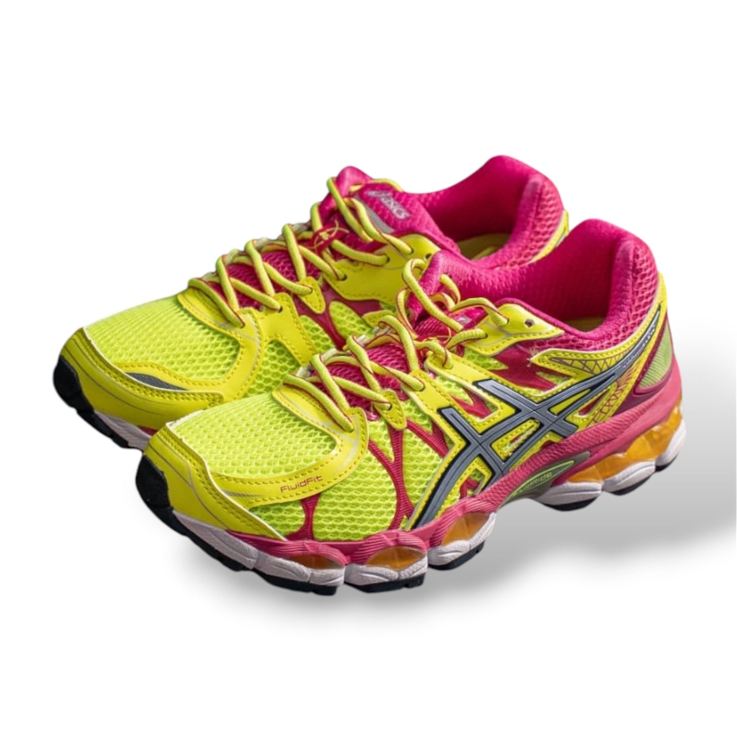 ASICS CUMULUS 'PINK/ LIME'