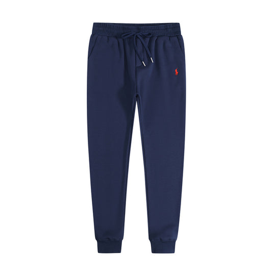 Ralph Lauren Tracksuit Pants 'NAVY- RED'