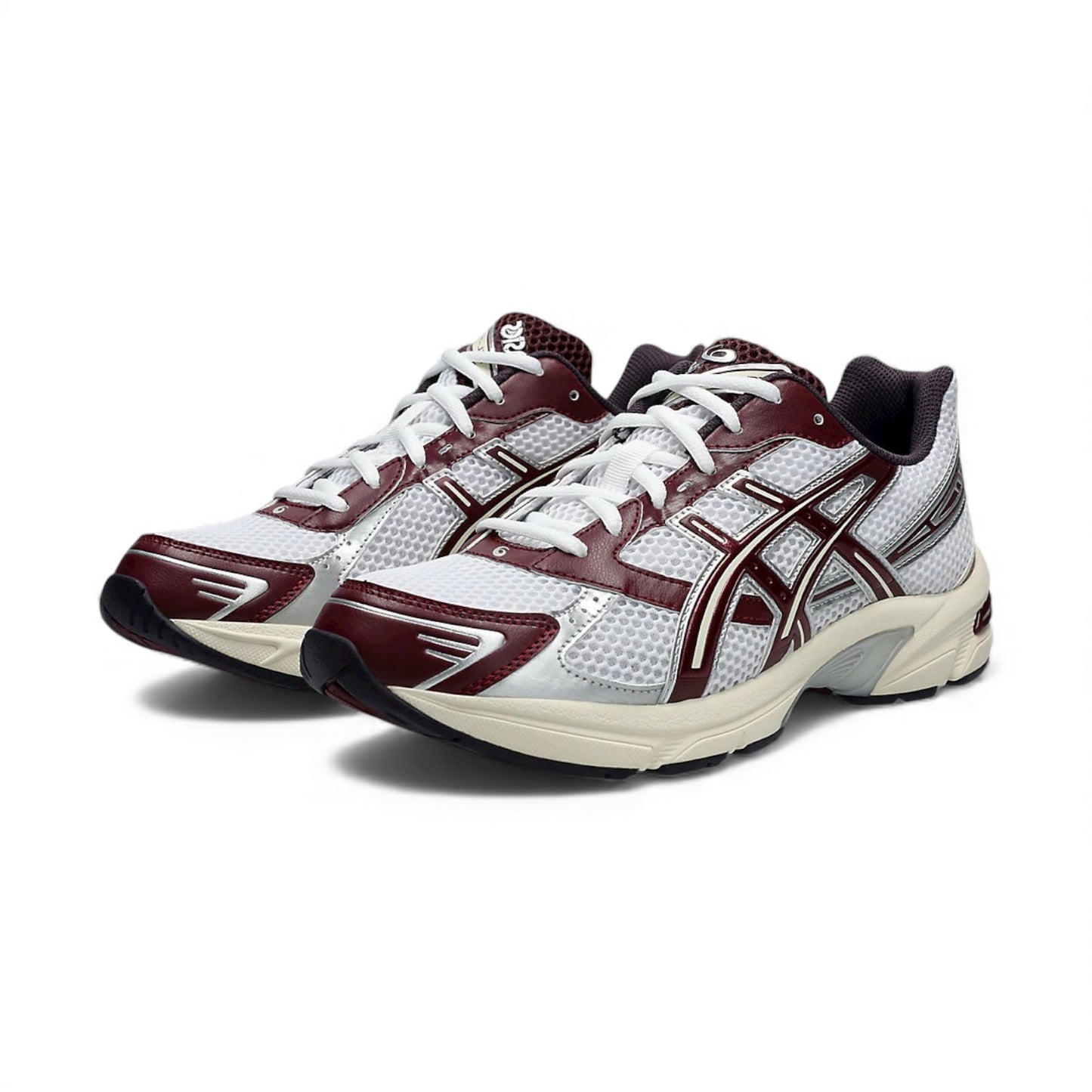 ASICS Gel-1130 'WHITE BURGUNDY/ GREY'