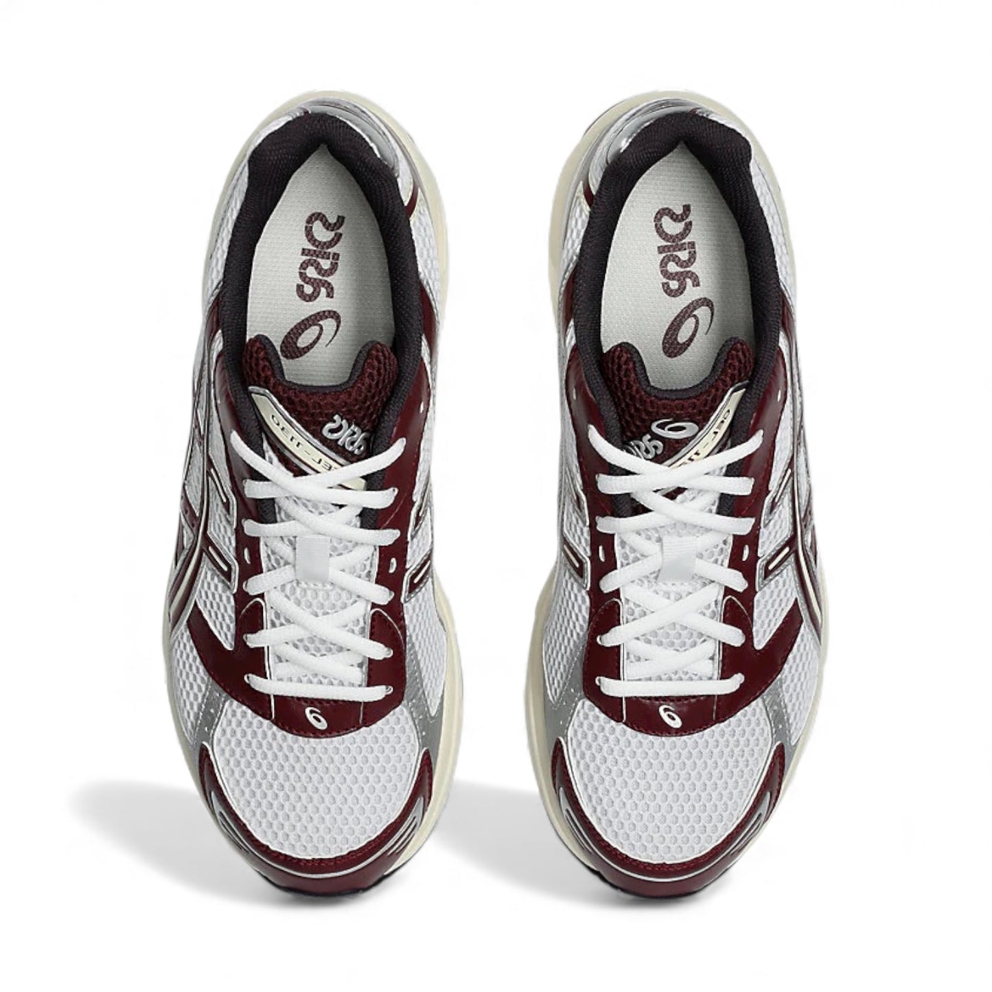 ASICS Gel-1130 'WHITE BURGUNDY/ GREY'