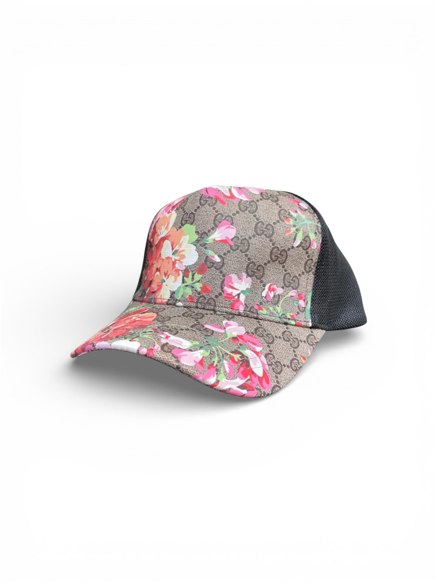 GUCCI GG BLOOM HAT - PINK/BEIGE