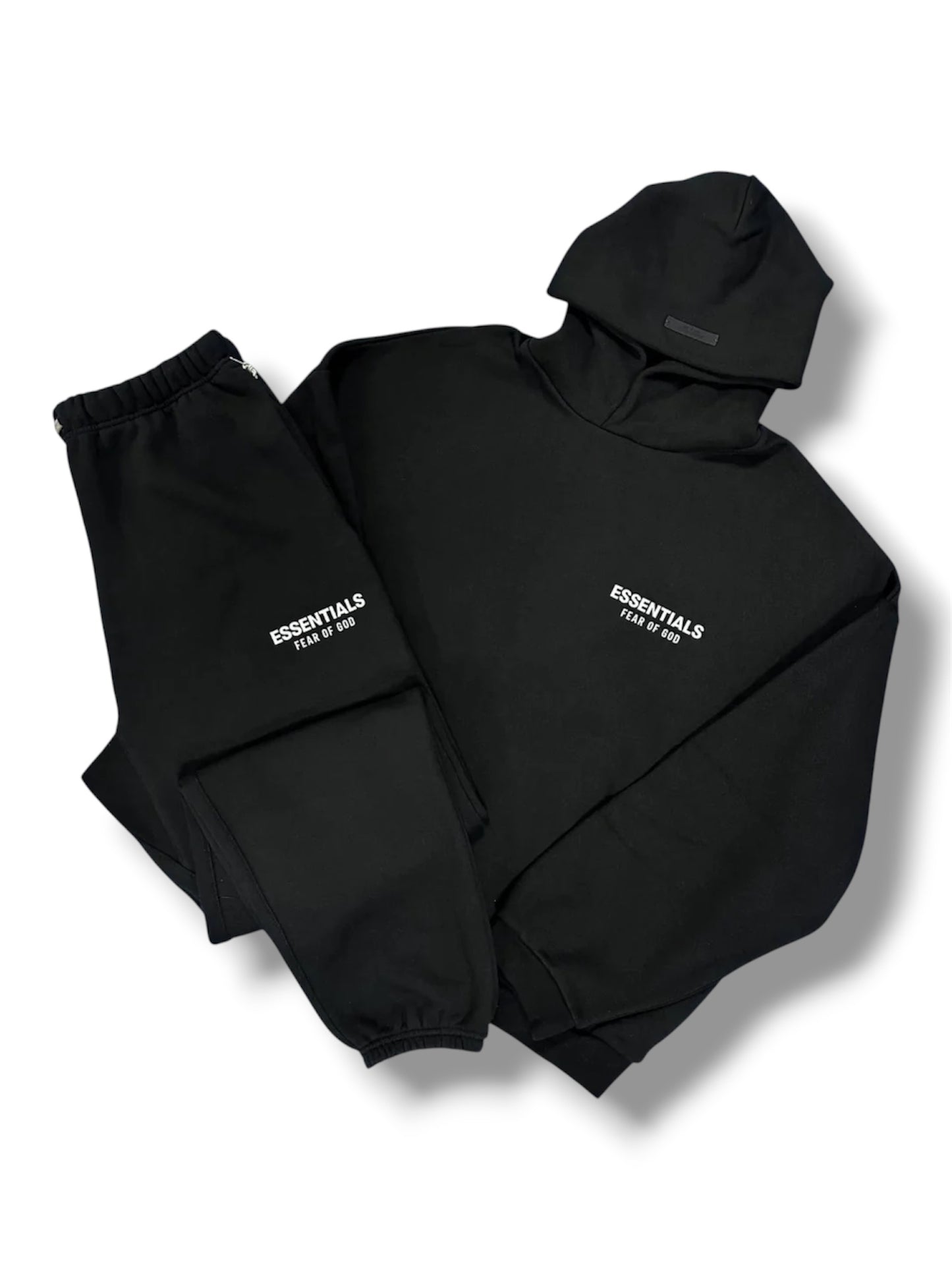 FEAR OF GOD ESSENTIALS TRACKSUIT - BLACK