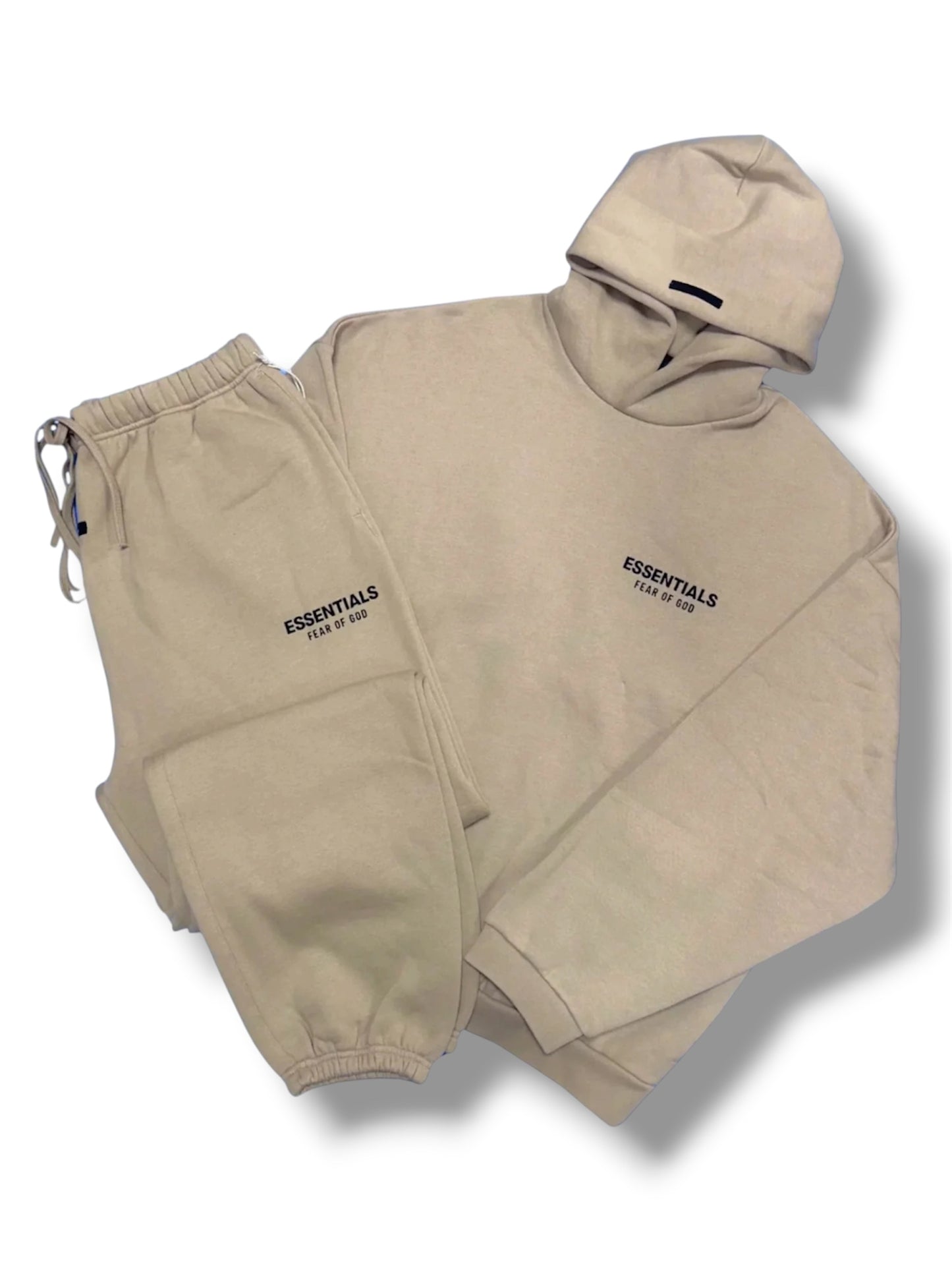 FEAR OF GOD ESSENTIALS TRACKSUIT - BEIGE