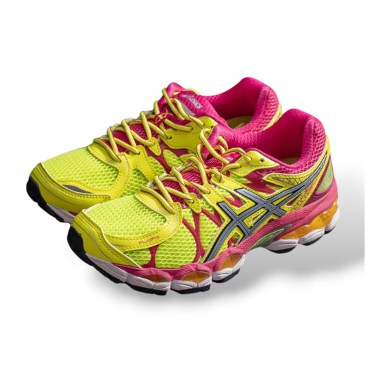 ASICS CUMULUS 'PINK/ LIME'